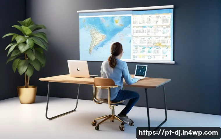 솔로프레너의 현업 적용 사례 연구 - A bright and inspiring illustration featuring a young, driven entrepreneur, dressed in smart casual ...